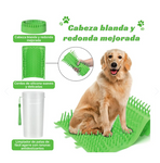 Limpiador de Patitas para Perros 2 en 1